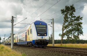 metronom in Fahrtrichtung Hamburg. Foto: Jan Sieg