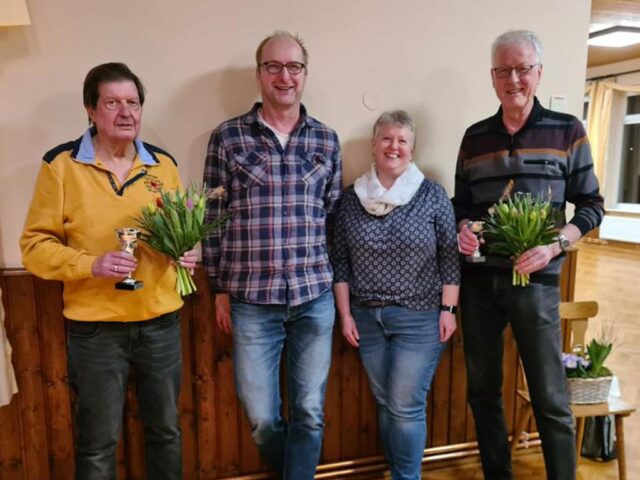 Manfred Kölln (v.l.), Karsten Oldeland, Petra Altmann und Rüdiger Mißfeld. Foto: ein