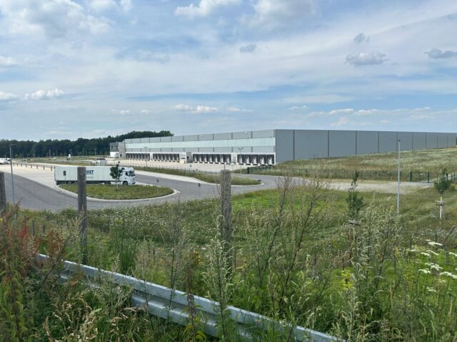 ALDI-Zentrallager in Stelle. Foto: Tapken