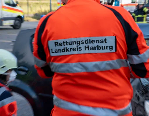 Der Rettungsdienst im Landkreis Harburg im Einsatz. Symbolbild: JOTO