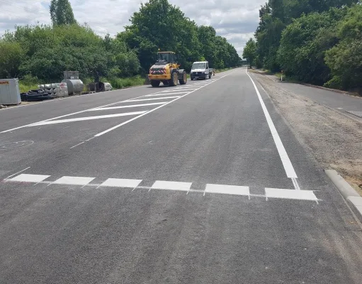 Die Bauarbeiten auf der Osttangente kommen gut voran. Foto: Landkreis Harburg