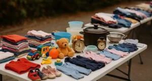 Flohmarkt. Foto: Grösch/Symbolbild