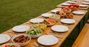 Ein buntes Buffet. Foto: Grösch/Symbolbild