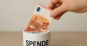 Spende. Foto: Symbolbild