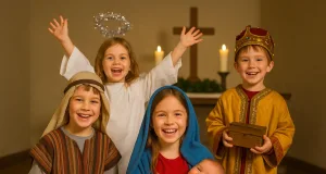 Symbolfoto Krippenspiel. Foto: Grösch