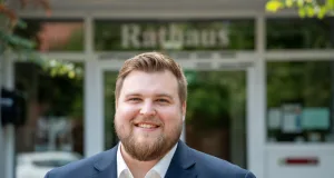 Stelles CDU-Vorsitzender Jannik Stuhr kandidiert als Bürgermeister Foto: Niklas Hintze