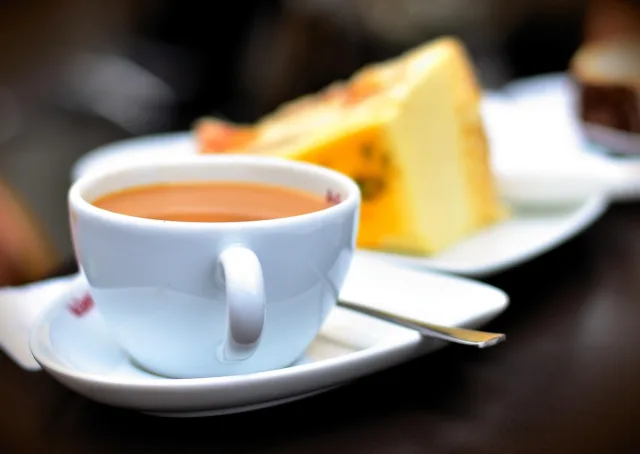 Kaffee und Kuchen. Symbolfoto