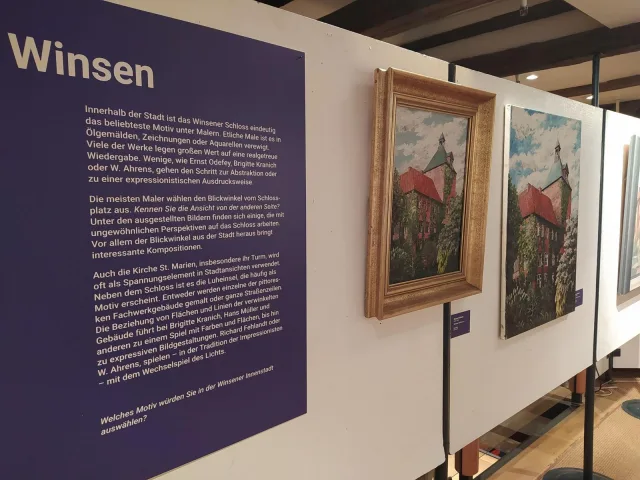 Eindrücke aus der Ausstellung - Künstler im Raum Winsen. Foto: Lepper Eindrücke aus der Ausstellung - Künstler im Raum Winsen. Foto: Lepper