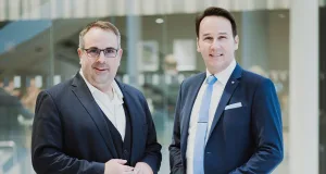 Die CDU-Landtagsabgeordneten Jan Bauer und André Bock. Foto: Seifert