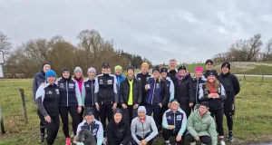 Elbdeich Runners sammeln 1.500 Euro in Fliegenberg. Foto: Anspach-Schreiber