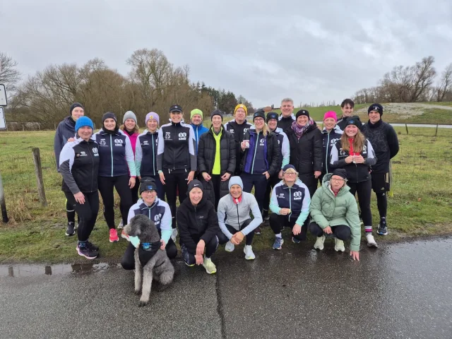 Elbdeich Runners sammeln 1.500 Euro in Fliegenberg. Foto: Anspach-Schreiber