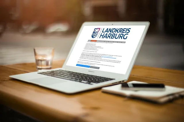 Landkreis-Webseite Die Webseite des Landkreises Harburg.