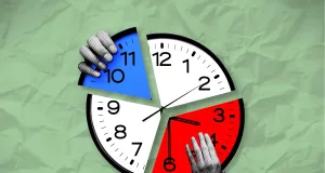 Steffen Lübbert von der NGG Lüneburg kritisiert die Pläne des Wirtschaftsflügels der CDU zur Teilzeitarbeit. Fotomontage: NGG | Florian Göricke