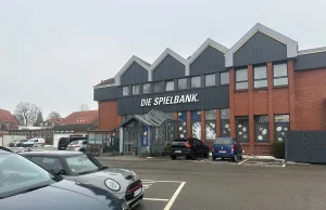 Ver.di ruft Beschäftigte der Spielbanken zum Warnstreik auf Die Merkur Spielbank in Hittfeld. Foto: Tapken