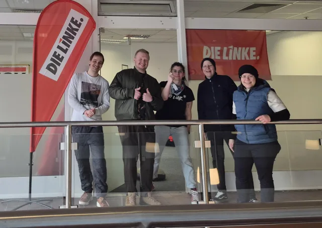 Die Linke Kreisverband Harburg-Land eröffnet zwei neue Büros in Buchholz und Winsen als Anlaufstellen für Beratung und Begegnung. Foto: Lohmann