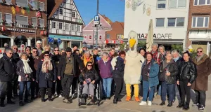 40 Gäste aus Pont-de-Claix verbrachten ein abwechslungsreiches Osterwochenende in Winsen. Foto: Stadt Winsen (Luhe)