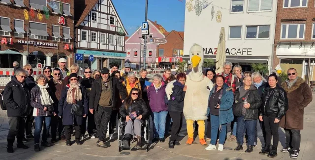 40 Gäste aus Pont-de-Claix verbrachten ein abwechslungsreiches Osterwochenende in Winsen. Foto: Stadt Winsen (Luhe) 40 Gäste aus Pont-de-Claix verbrachten ein abwechslungsreiches Osterwochenende in Winsen. Foto: Stadt Winsen (Luhe)