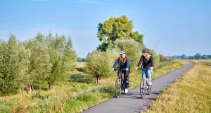 Flach, abwechslungsreich und für alle Altersgruppen geeignet: Der Elberadweg verbindet sechs Regionen in fünf Bundesländern. Foto: Florian Trykowski
