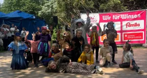 Die "Tanzmäuse" aus Manuelas Tanzgruppe sorgten für Begeisterung und viel Applaus. Foto: TG Elbdeich