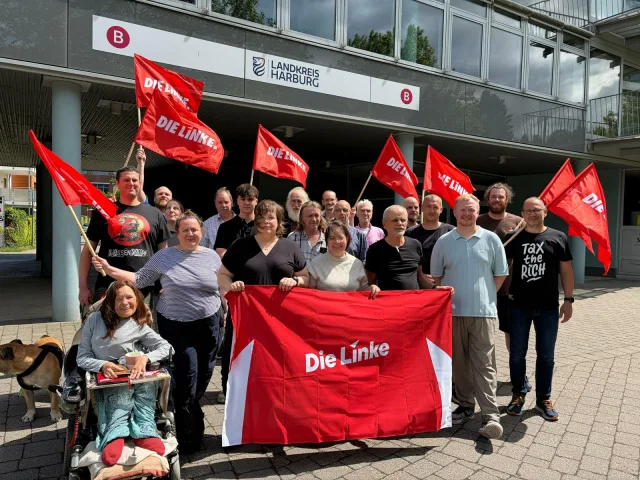 Die Linke Harburg-Land hat 25 Kandidaten für den Kreistag aufgestellt und besetzt alle zehn Wahlbereiche im Landkreis. Foto: Die Linke Kreisverband Harburg-Land