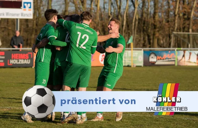 Grenzenloser Jubel bei der Eintracht - auch das zweite Relegationsendspiel geht an die Deichkinder, die nun weiterhin im Bezirk spielen. Foto: HOWE
