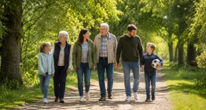 Gemeinsam statt einsam in Stelle. Foto: Grösch/KI generiert