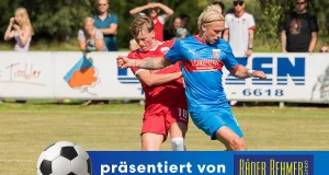 Marvin Bork (li.) verpasste große Teile der vergangenen Serie verletzungsbedingt, soll im zweiten Landesligajahr aber wieder eine wichtige Konstante werden im Spiel der SG SPA. Foto: Ingo Howe