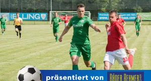 Basti Wohler (links) war einer der Eckpfeiler der vergangenen Serie und stand 2.520 Minuten auf dem Platz - keiner schaffte mehr Einsatzzeit. Hier im Zweikampf gegen Staffelkonkurrent Egestorf. Foto: Ingo Howe