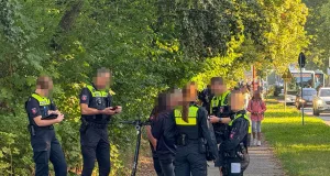 Ein manipulierter E-Scooter erreichte auf dem Rollenprüfstand 84 Stundenkilometer statt der erlaubten 20. Foto: JOTO