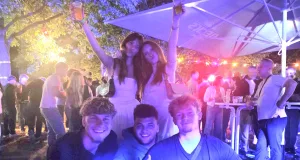 Rauschende Partynacht: Die Zeltdisco in Ashausen. Foto: Grösch