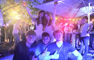 Rauschende Partynacht: Die Zeltdisco in Ashausen. Foto: Grösch