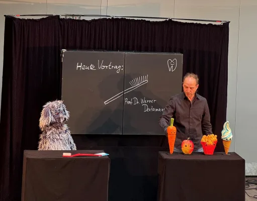 Der Jugendzahnärztliche Dienst des Landkreises Harburg brachte Kindern spielerisch Zahngesundheit bei. Foto: Landkreis Harburg